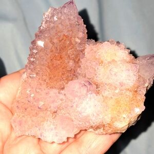 Large new spirit quartz lavender orange yellow pink
